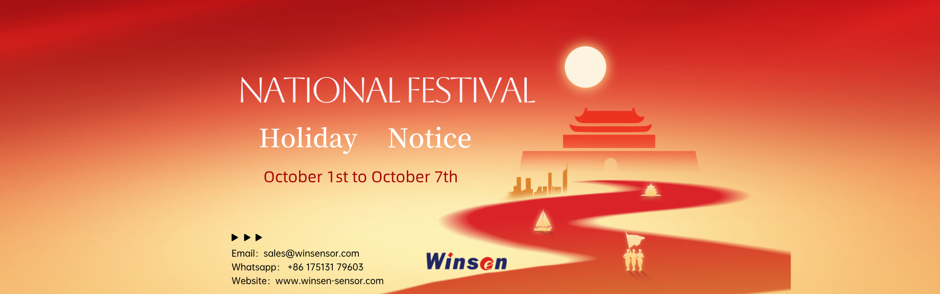 Holiday Notice of National Festival 2024